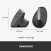 Logitech Wireless Mouse MX Vertical ergonomisch black Náhľad obrázku produktu 40