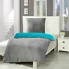 Bettwäsche Winter Flausch Cashmere Touch Uni Wende warm 2 Produktbild-Vorschau 1
