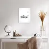 Poster - Poster ohne Rahmen - Zeichnen Asien Berge - 40x50 Produktbild-Vorschau 5