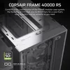 Corsair Frame 4000D RS White 56.92l Glasfenster Meshfront Produktbild-Vorschau 3