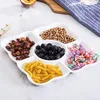 3 Stück Snackteller mit Fächern 5 Fach Snack Teiler Tablett Produktbild-Vorschau 5