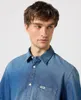 Wrangler SS 1 Point Shirt Herren Jeans Mid Stone 112350183 Produktbild-Vorschau 5