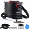 A LEHMANN ash vacuum cleaner with its accessories displayed on a white background.