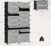 WOLTU DIY Schuhregal, Schuhschrank mit 16 Fächern, für 32 Produktbild-Vorschau 3