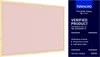 Bacheca in sughero rosa (cornice in legno) 90x60 cm Anteprima dell’immagine prodotto 2