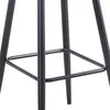 CLIPOP Hoher Barhocker 2er Set aus Samt, für Bar, Theke und Produktbild-Vorschau 11