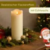 LED Kerze mit Timerfunktion Echtwachs LED Kerzen Produktbild-Vorschau 3