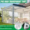 Priehľadná PVC plachta – vonkajšia záclona/krycia plachta – Náhľad obrázku produktu 2