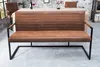 riess-ambiente Industrial Freischwinger Bank LOFT 160cm Produktbild-Vorschau 3