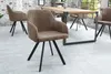 riess-ambiente Retro Design Stuhl LUCCA antik taupe Produktbild-Vorschau 2