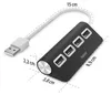 Hub Hama 1:4, USB 2.0, alimentato da bus (nero) Anteprima dell’immagine prodotto 6