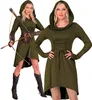 Gothic Kleid Mittelalter grün S Produktbild-Vorschau 1