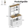 Küchenbuffet Küchenschrank Buffetschrank Hochschrank Großer Produktbild-Vorschau 2