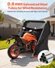 SucceBuy Garage pieghevole per moto con serratura, Anteprima dell’immagine prodotto 4