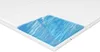 A close-up, angled view of a mattress topper with a gel layer. Produktbild-Vorschau
