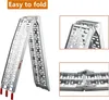 Wolketon 1 x Auffahrrampe 340kg Faltbare Alu Rampe Produktbild-Vorschau 3