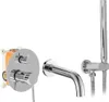 REA Unterputz Wannenarmatur Lungo chrom + BOX Produktbild-Vorschau 1