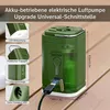 Akku Luftpumpe 480L/min Elektrisch, Mini Luftpumpe mit LED Produktbild-Vorschau 2