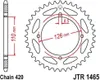 Kettenrad 47 Zähne Teilung 420 Typ JTR1465 SCHWARZ für Produktbild-Vorschau 2