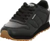 A black SKECHERS sports shoe with a gum sole. Produktbild-Vorschau
