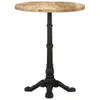 vidaXL Tavolo da bistrot Ø60x76 cm Legno di mango grezzo Anteprima dell’immagine prodotto 2