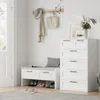 Commode à 6 tiroirs - Grande commode en bois - Buffet - Voir les images du produit 2