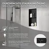LuxeBath Nástěnná dvojitá výklenek z nerezové oceli, Náhled obrázku produktu 4