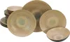 CreaTable, 24856, Neapel Sand, Tellerset 16-tlg, Steinzeug Produktbild-Vorschau 1