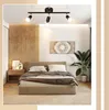 ZMH LED Plafonnier Spot de plafond à 3 flammes Salon Noir Voir les images du produit 8