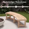 Panchina da giardino COSTWAY resistente alle intemperie, Anteprima dell’immagine prodotto 4