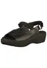 Wolky Damen Riemchen Sandalen für Damen in schwarz Produktbild-Vorschau 1
