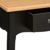Beistelltisch/Nachttisch Palace - schwarz/natur - MDF-Holz Produktbild-Vorschau 6