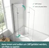EMKE 120x140cm parawan nawannowy 3-częściowy składany z Podgląd zdjęcia produktu 2