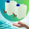 Wasserkanister 5l aus Kunststoff Weiß Set 2 Stück, Produktbild-Vorschau 4
