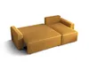 Ecksofa Alvito BIS, Farbe: Schokoladenbraun. Material: Produktbild-Vorschau 4