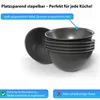 BigDean Müslischalen 6x  bruchfest 700ml in elegantem Produktbild-Vorschau 6