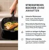 Hoffmann STONIQ Viereckpfanne 28x28 cm IQ-SHIELD Antihaft Produktbild-Vorschau 7