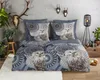 Hip Renforcé Bettwäsche - Nova -  Mandalas mit Eule, blau Produktbild-Vorschau 8