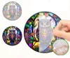 GKA Sonnenfänger Eule lila 15 cm Buntglas Lichtfänger Produktbild-Vorschau 5
