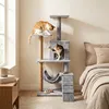 Drapak dla kota, 5 poziomów, 125 cm, domek, hamak, Podgląd zdjęcia produktu 2