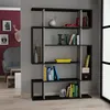 Skye Decor, Mito - Anthraciet, Lichtbruin, Boekenkast, Productafbeelding-voorbeeld 1