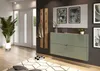 Armoire à chaussures Elton | 140 x 19 x 85 cm | Design vert Voir les images du produit 3
