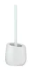 A white toilet brush and holder set against a white background. Anteprima dell’immagine prodotto