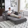 LVHOM Canapé-lit avec dossier inclinable 3 positions&USB, Voir les images du produit 1