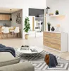 AKORD Furniture Factory OP0LK-1BIASON002, Weiß, Eiche, 6 Produktbild-Vorschau 7