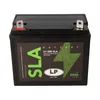 A black battery with a label on a white background. Anteprima dell’immagine prodotto