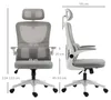 Vinsetto Bürostuhl Ergonomisch, Schreibtischstuhl mit Produktbild-Vorschau 3