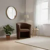 Sessel - Braun - 75x79x64 cm B/H/T - Kunstleder - Produktbild-Vorschau 3