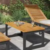 vidaXL Tischplatte Öl-Natur 100 x 50 x 2 cm Massivholz Produktbild-Vorschau 3