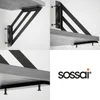 2x sossai Design Regalträger Truss in Schwarzmatt 200x200mm Produktbild-Vorschau 4